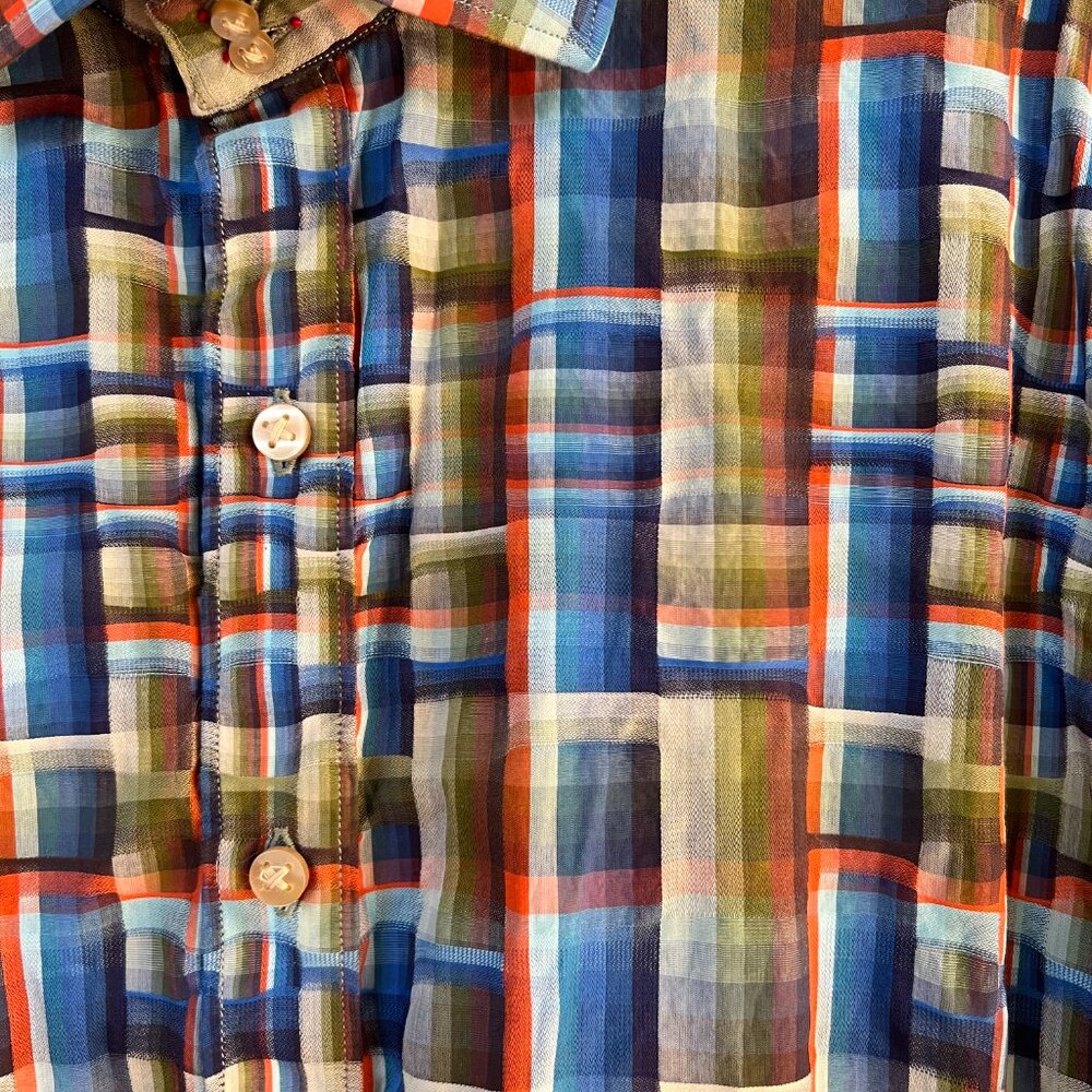NWOT Robert Graham Button Down Long Sleeve - Picture 6 of 8